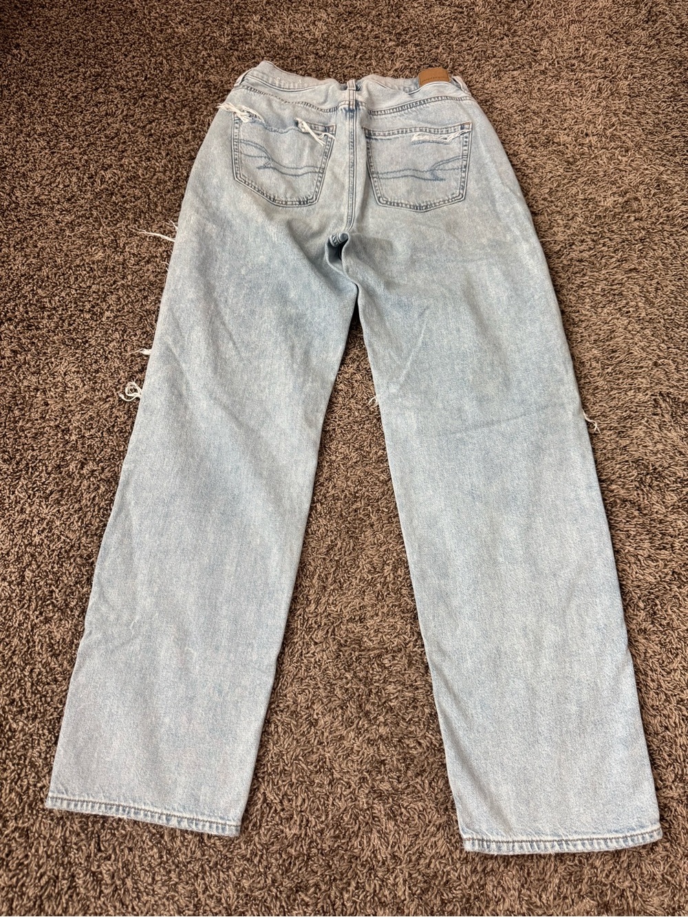 American Eagle Outfitters Light Blue Denim Jeans - Picture 2 of 3